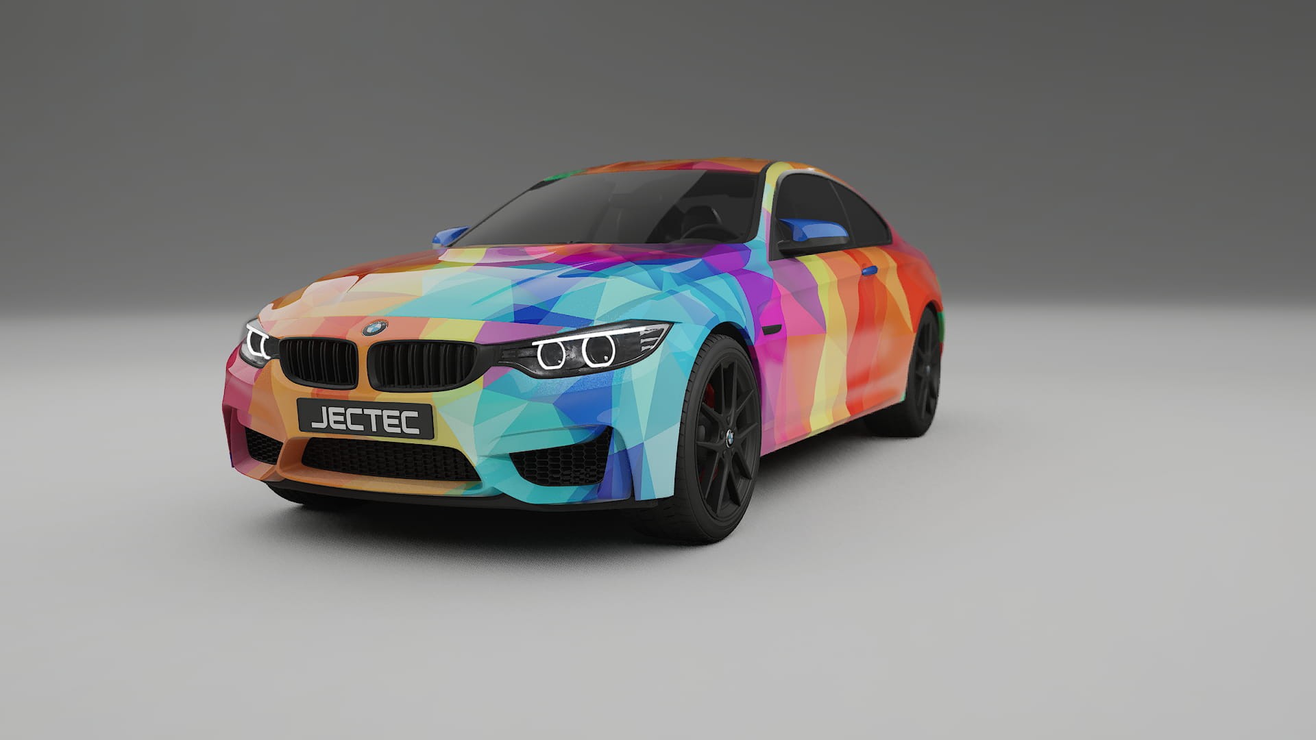 BMW M4 F82 VECTOR WIBE Designed Wrap PPF Kit – Printable Polyurethane Film