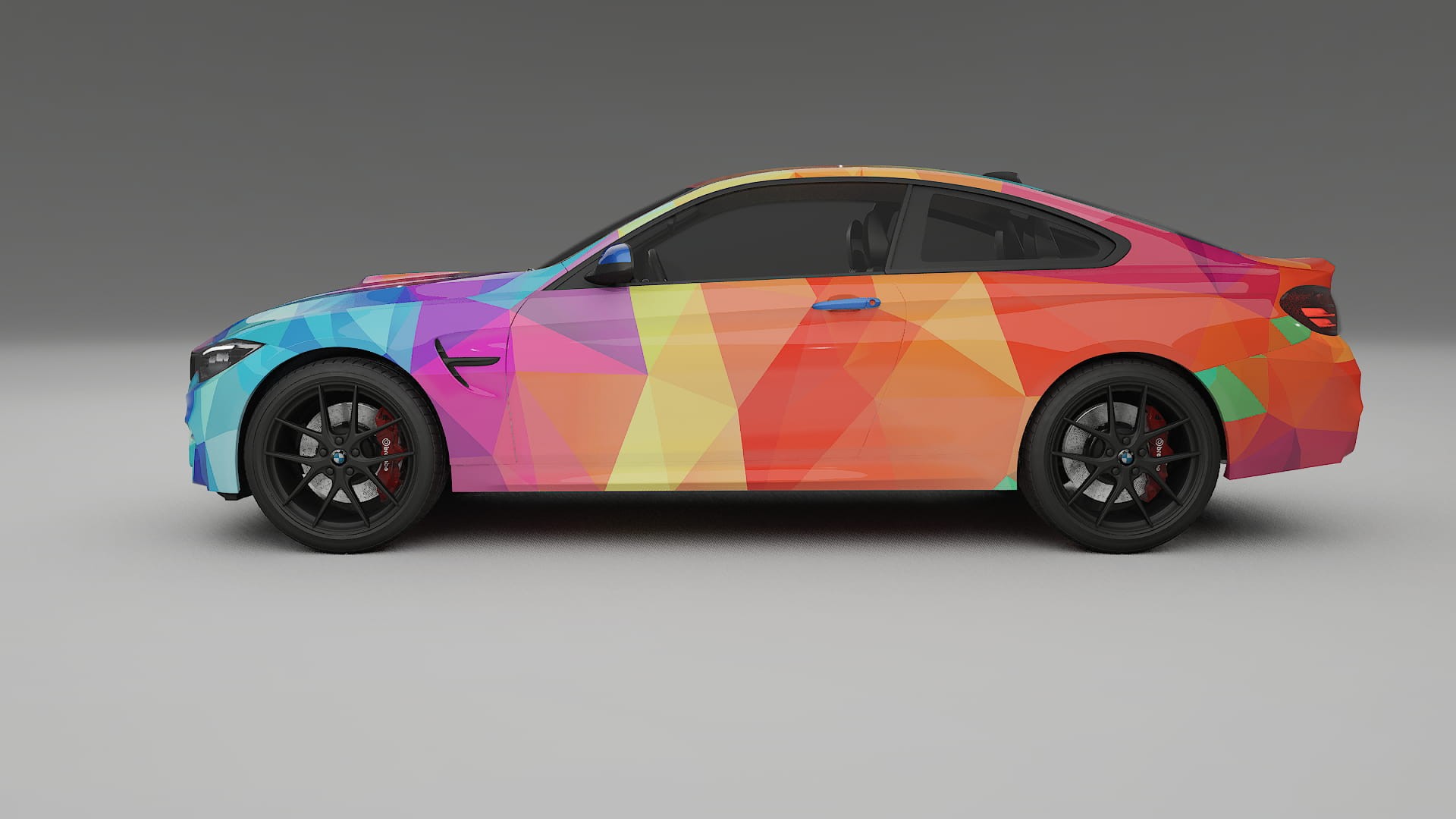BMW M4 F82 VECTOR VIBE – Design-Wrap PPF-Kit aus bedruckbarer Polyurethanfolie