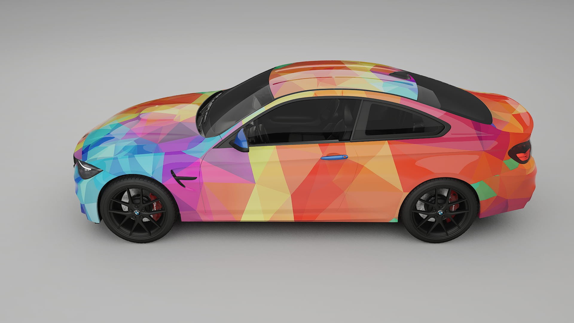 BMW M4 F82 VECTOR VIBE Designed Wrap PPF Kit – Printable Polyurethane Film
