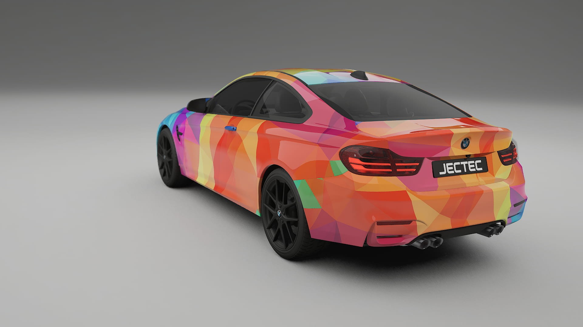 BMW M4 F82 VECTOR VIBE Designed Wrap PPF Kit – Printable Polyurethane Film