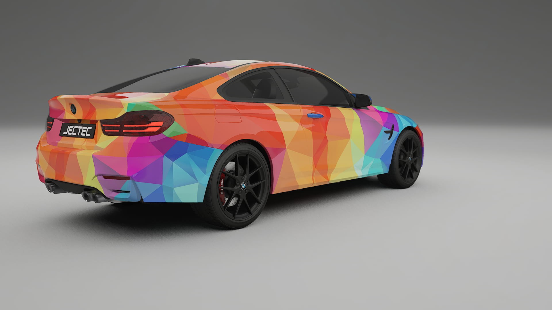 BMW M4 F82 VECTOR VIBE – Design-Wrap PPF-Kit aus bedruckbarer Polyurethanfolie