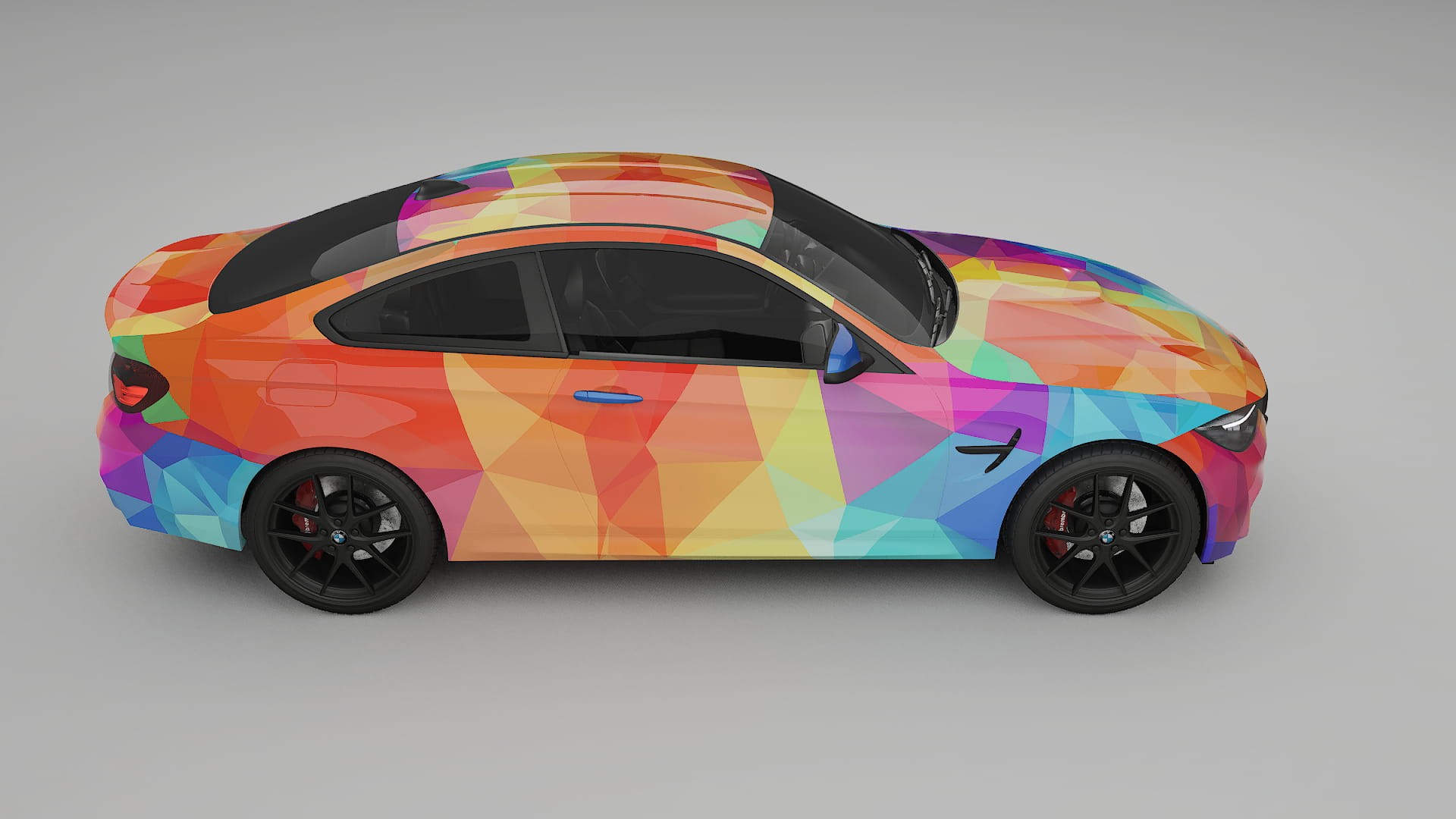BMW M4 F82 VECTOR WIBE Designed Wrap PPF Kit – Printable Polyurethane Film