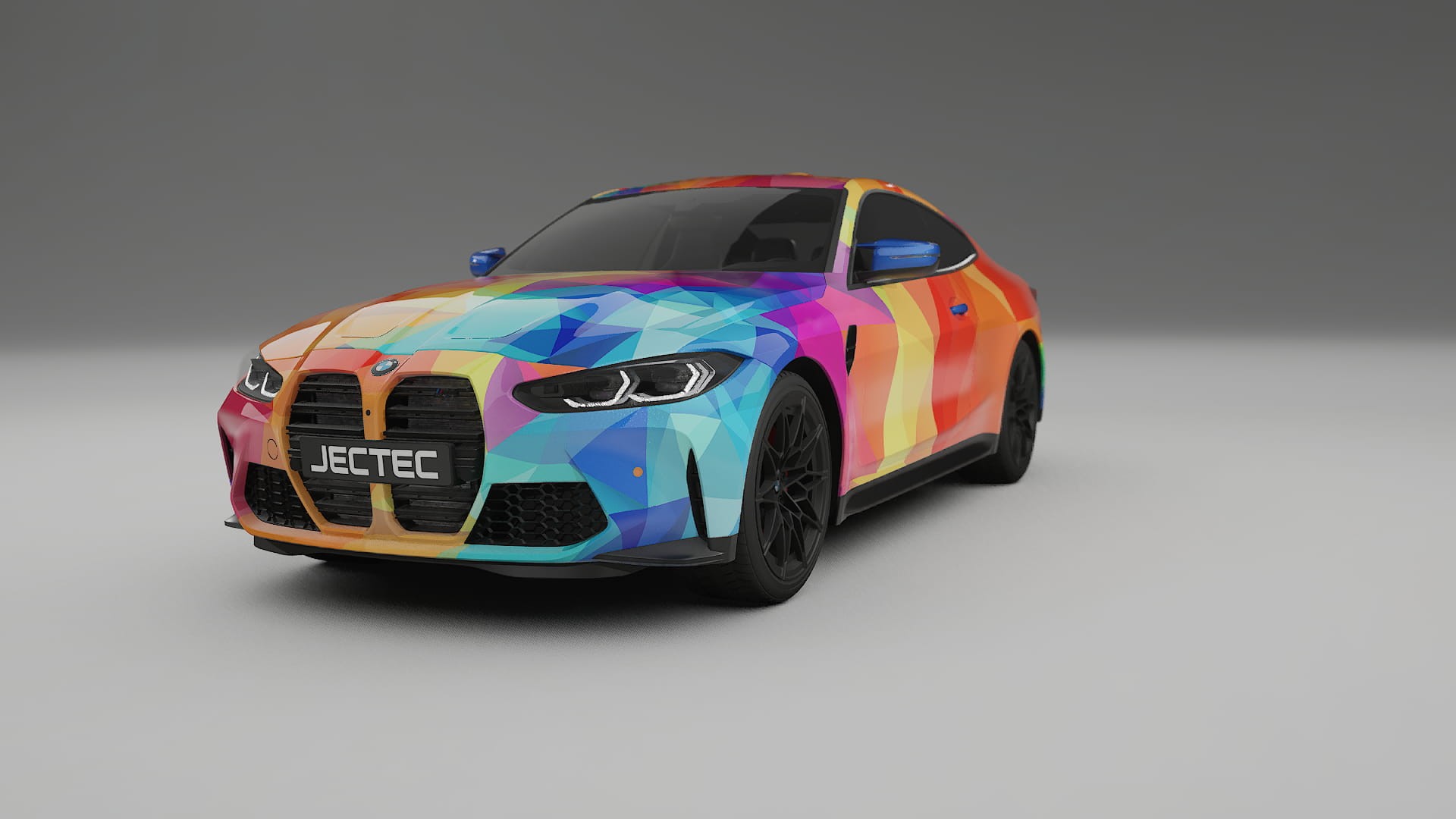 BMW M4 G82 VECTOR VIBE – Design-Wrap PPF-Kit aus bedruckbarer Polyurethanfolie