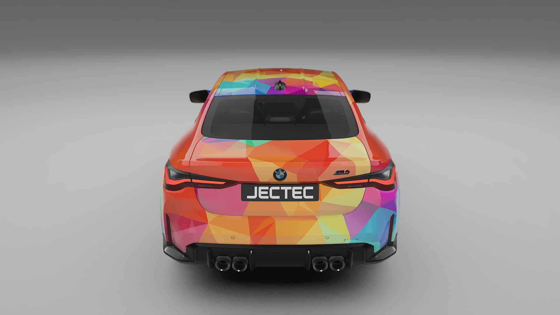 BMW M4 G82 VECTOR VIBE – Design-Wrap PPF-Kit aus bedruckbarer Polyurethanfolie