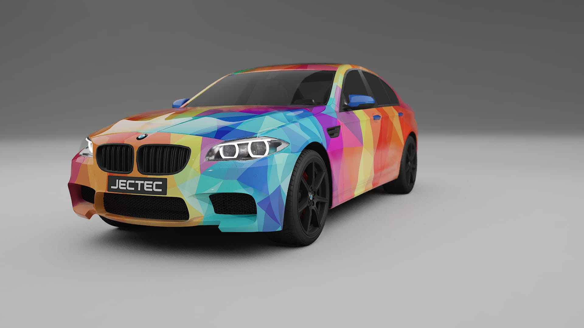 BMW M5 F10 VECTOR WIBE Designed Wrap PPF Kit – Printable Polyurethane Film