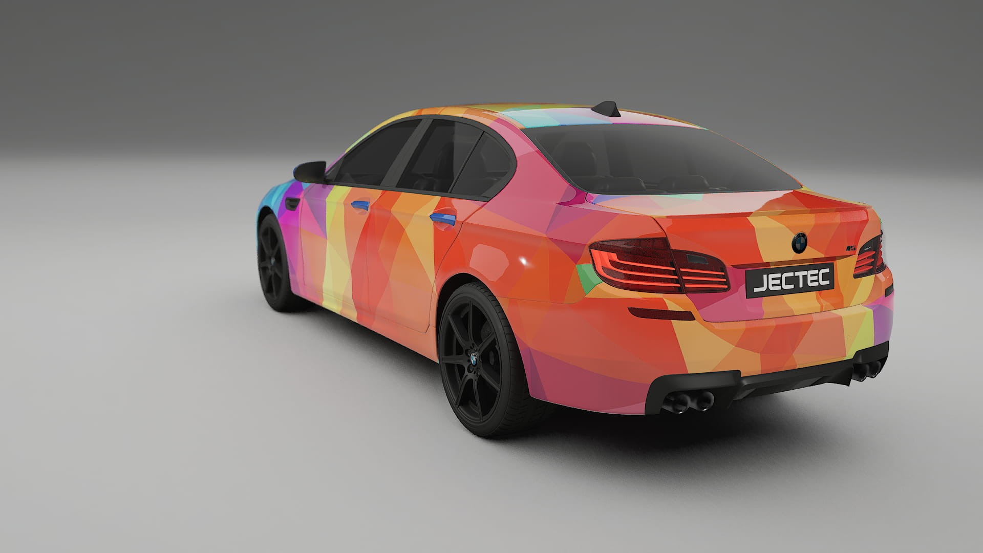 BMW M5 F10 VECTOR WIBE Designed Wrap PPF Kit – Printable Polyurethane Film