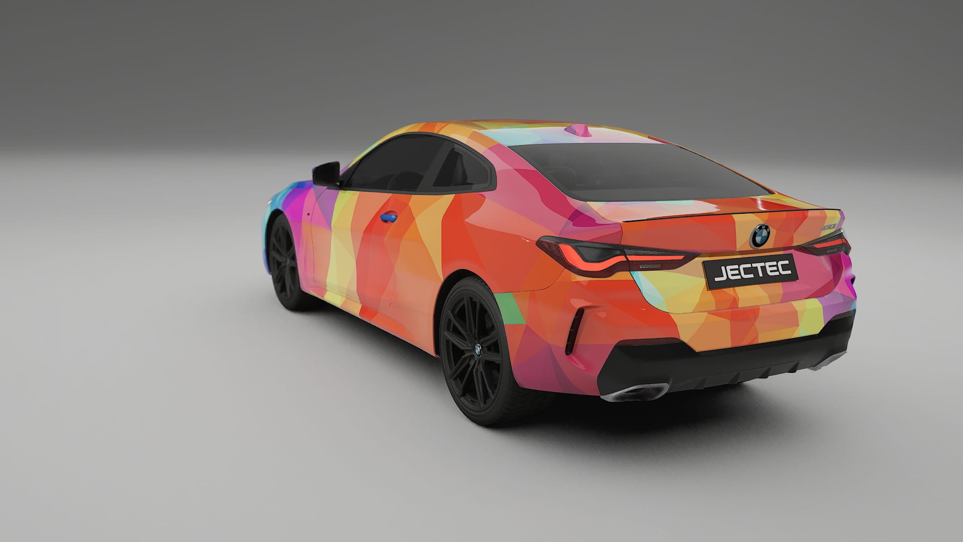 BMW M440i G26 VECTOR VIBE – Design-Wrap PPF-Kit aus bedruckbarer Polyurethanfolie