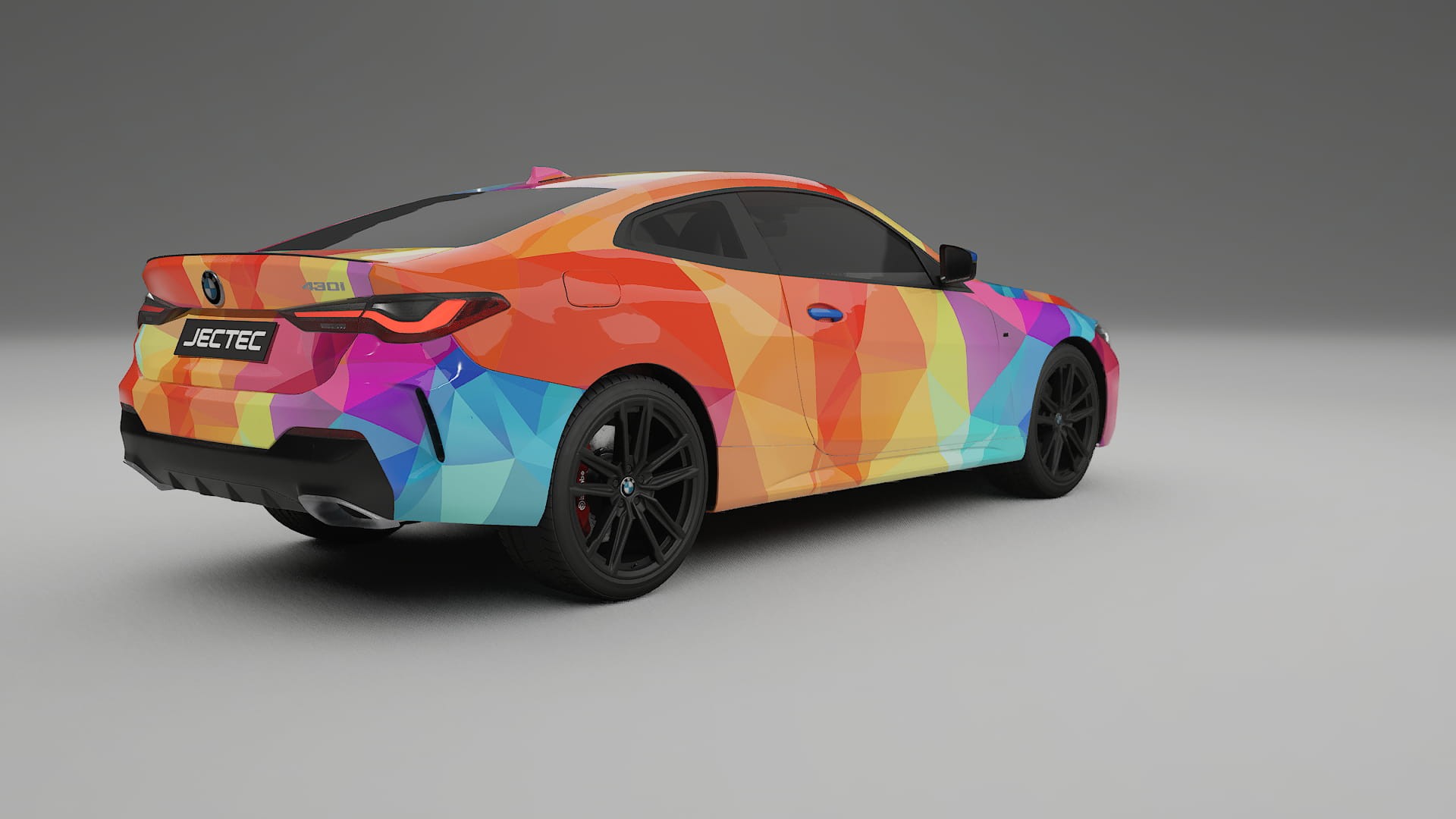 BMW M440i G26 VECTOR VIBE – Design-Wrap PPF-Kit aus bedruckbarer Polyurethanfolie