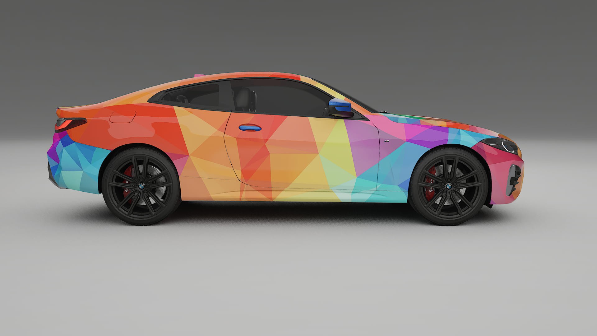 BMW M440i G26 VECTOR VIBE – Design-Wrap PPF-Kit aus bedruckbarer Polyurethanfolie