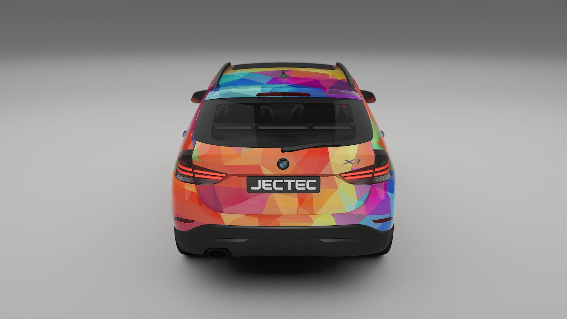 BMW X1 E84 VECTOR WIBE Designed Wrap PPF Kit – Printable Polyurethane Film