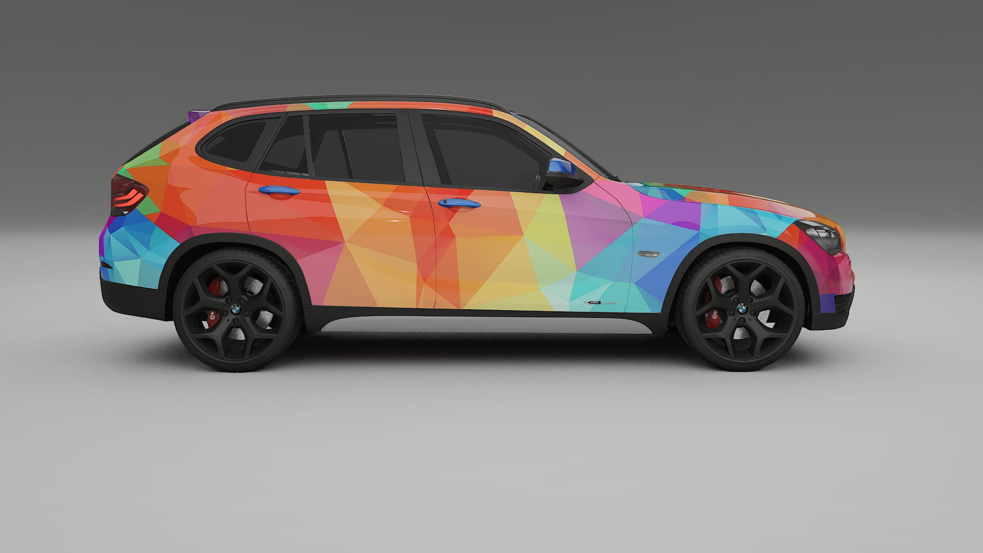 BMW X1 E84 VECTOR WIBE Designed Wrap PPF Kit – Printable Polyurethane Film