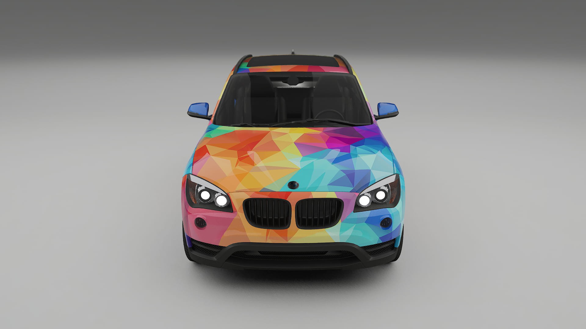 BMW X1 E84 VECTOR VIBE Designed Wrap PPF Kit – Printable Polyurethane Film
