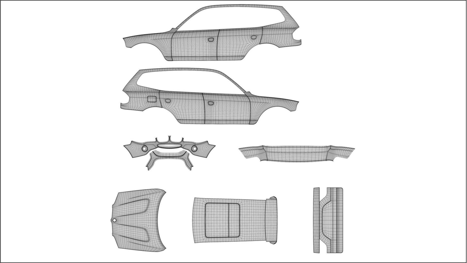 BMW X3 G01 facelift VECTOR VIBE – Design-Wrap PPF-Kit aus bedruckbarer Polyurethanfolie