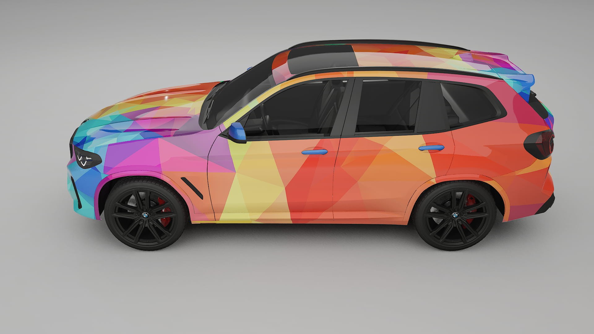 BMW X3 G01 facelift VECTOR VIBE Designed Wrap PPF Kit – Printable Polyurethane Film