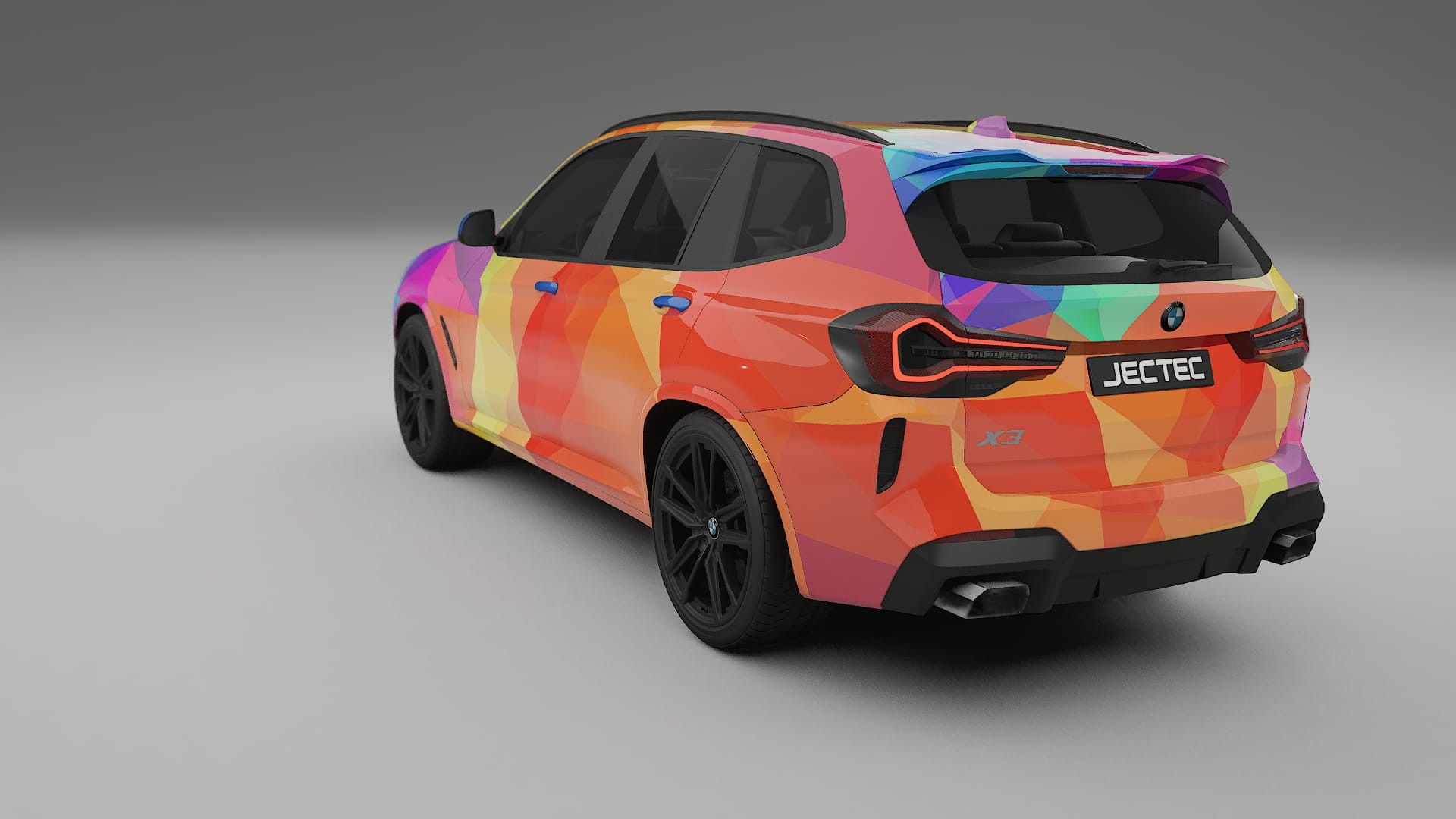 BMW X3 G01 facelift VECTOR VIBE Designed Wrap PPF Kit – Printable Polyurethane Film