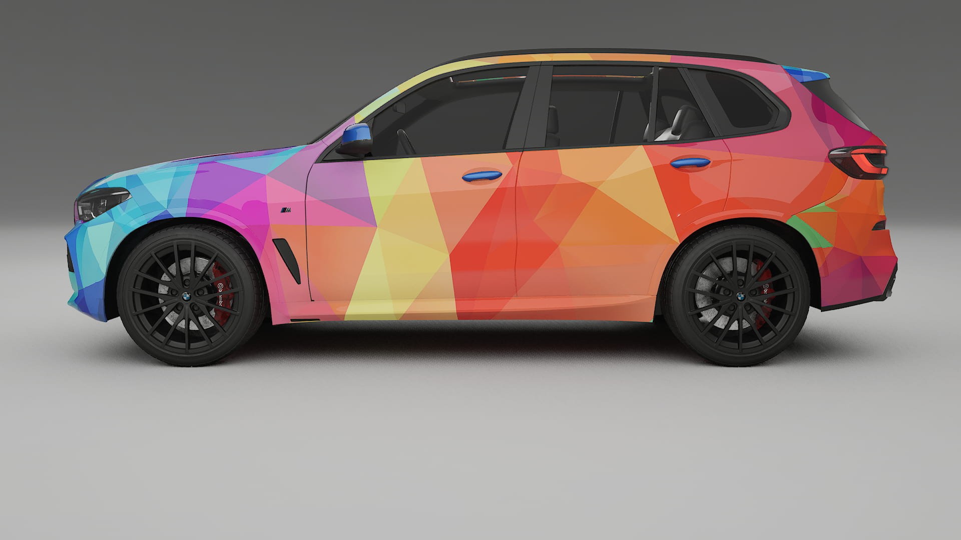 BMW X5 G05 M-Sport VECTOR VIBE Designed Wrap PPF Kit – Printable Polyurethane Film