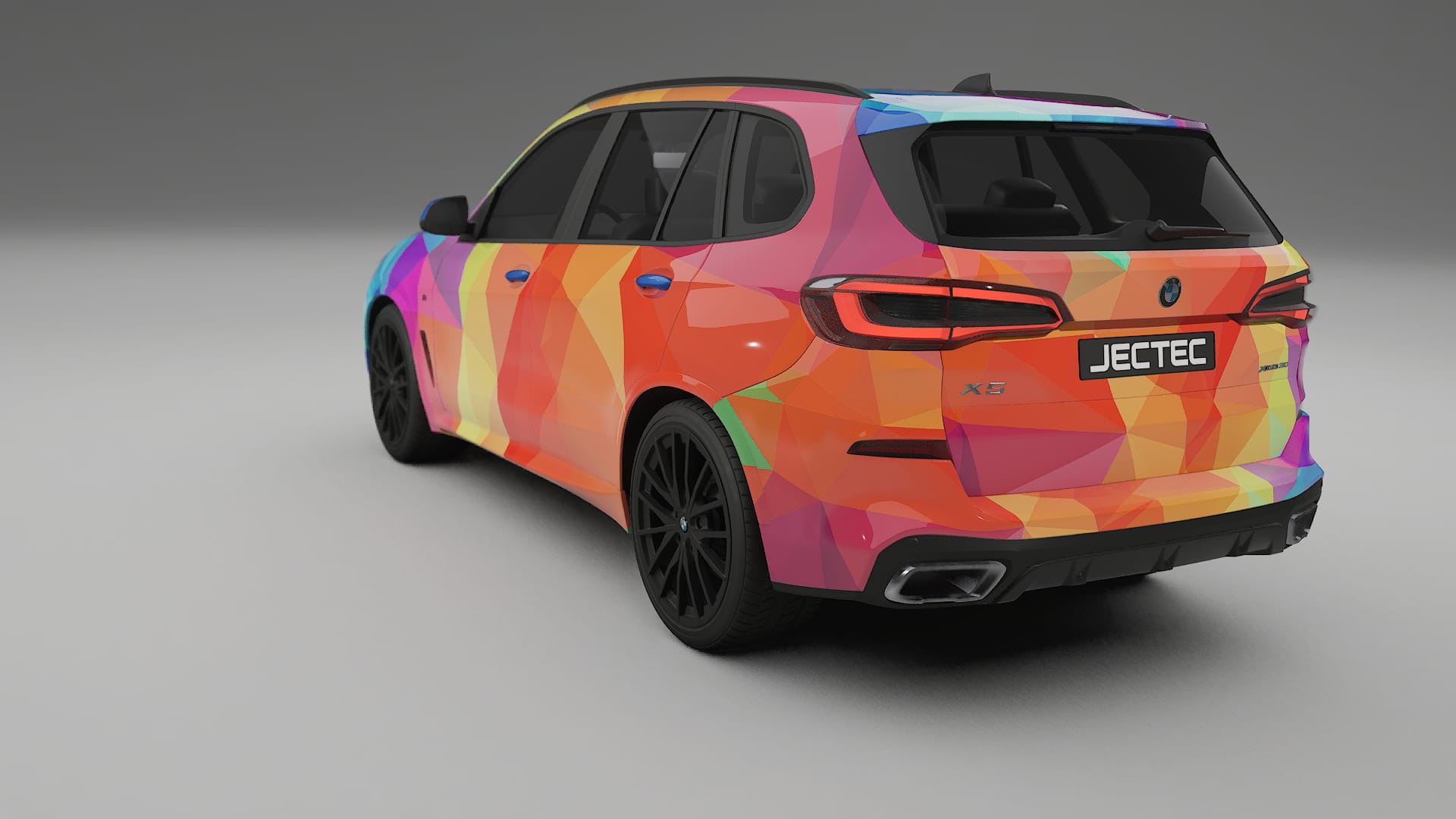 BMW X5 G05 M-Sport VECTOR WIBE Designed Wrap PPF Kit – Printable Polyurethane Film