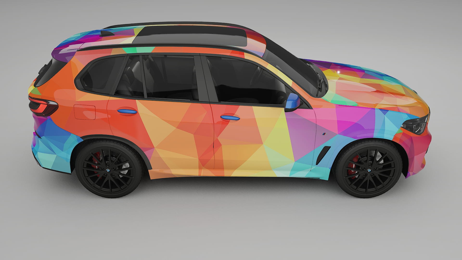 BMW X5 G05 M-Sport VECTOR VIBE Designed Wrap PPF Kit – Printable Polyurethane Film