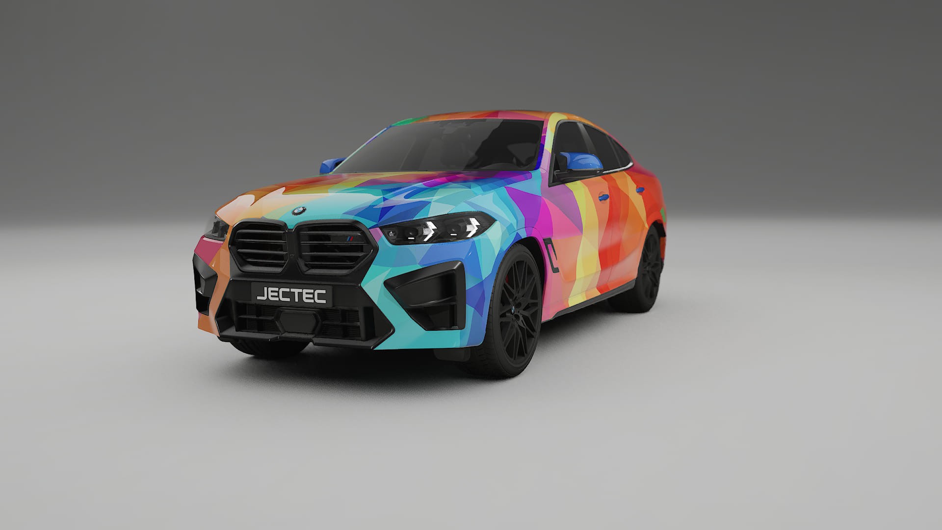 BMW X6 F96 Competition VECTOR VIBE – Design-Wrap PPF-Kit aus bedruckbarer Polyurethanfolie