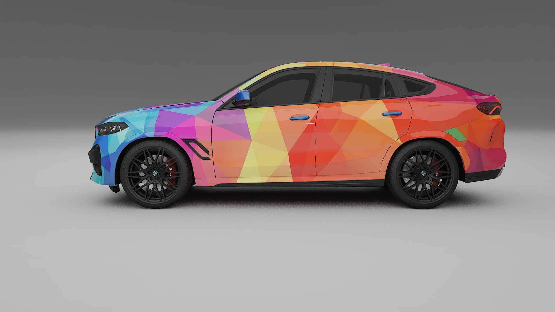 BMW X6 F96 Competition VECTOR WIBE Designed Wrap PPF Kit – Printable Polyurethane Film