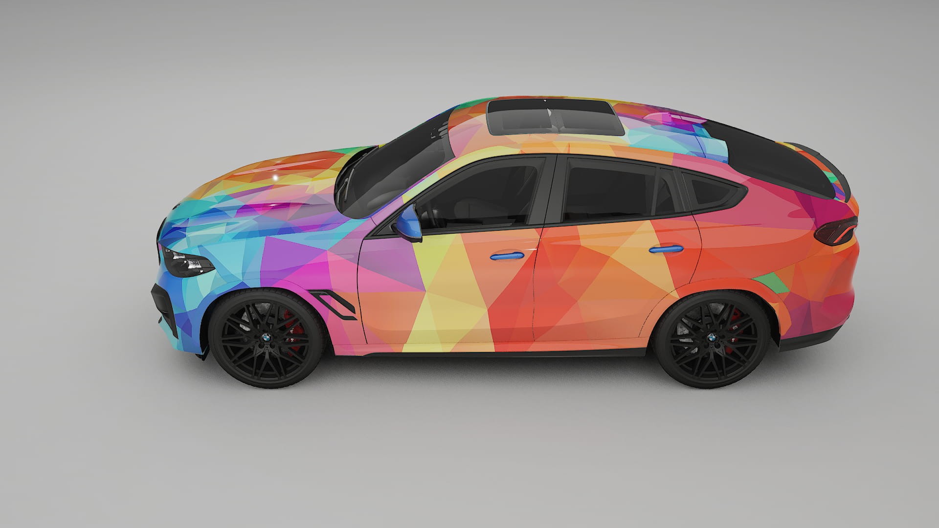 BMW X6 F96 Competition VECTOR VIBE Designed Wrap PPF Kit – Printable Polyurethane Film