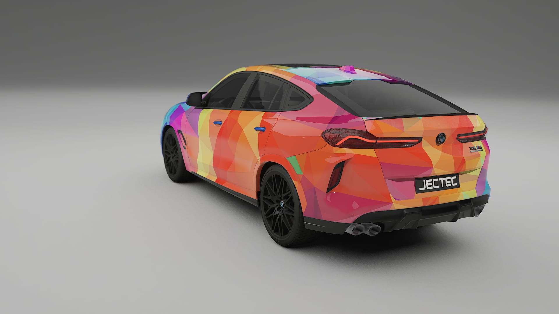 BMW X6 F96 Competition VECTOR WIBE Designed Wrap PPF Kit – Printable Polyurethane Film