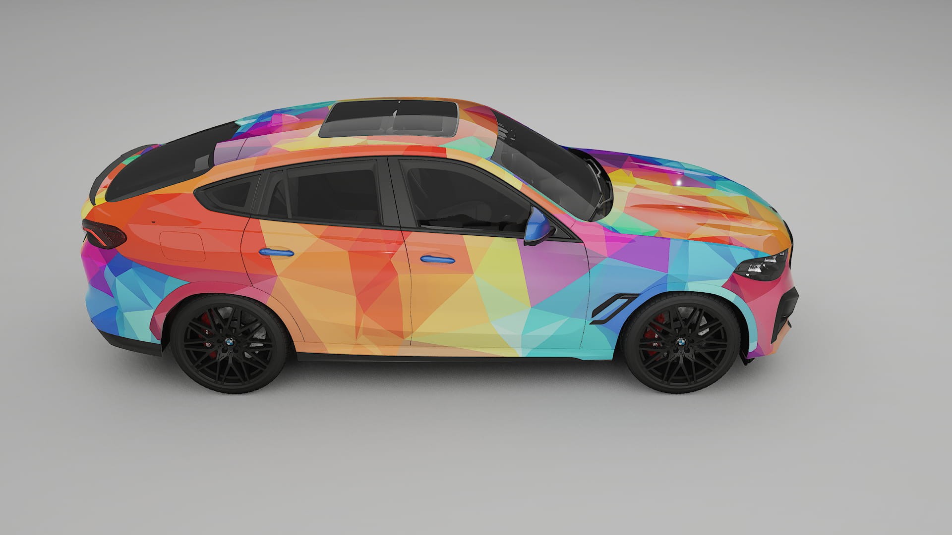 BMW X6 F96 Competition VECTOR VIBE Designed Wrap PPF Kit – Printable Polyurethane Film