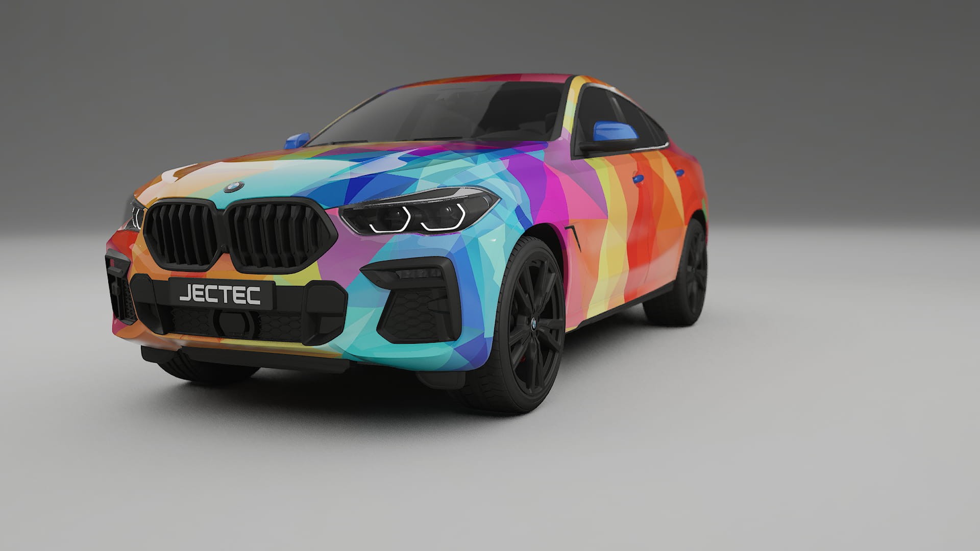 BMW X6 G06 F96 VECTOR WIBE Designed Wrap PPF Kit – Printable Polyurethane Film