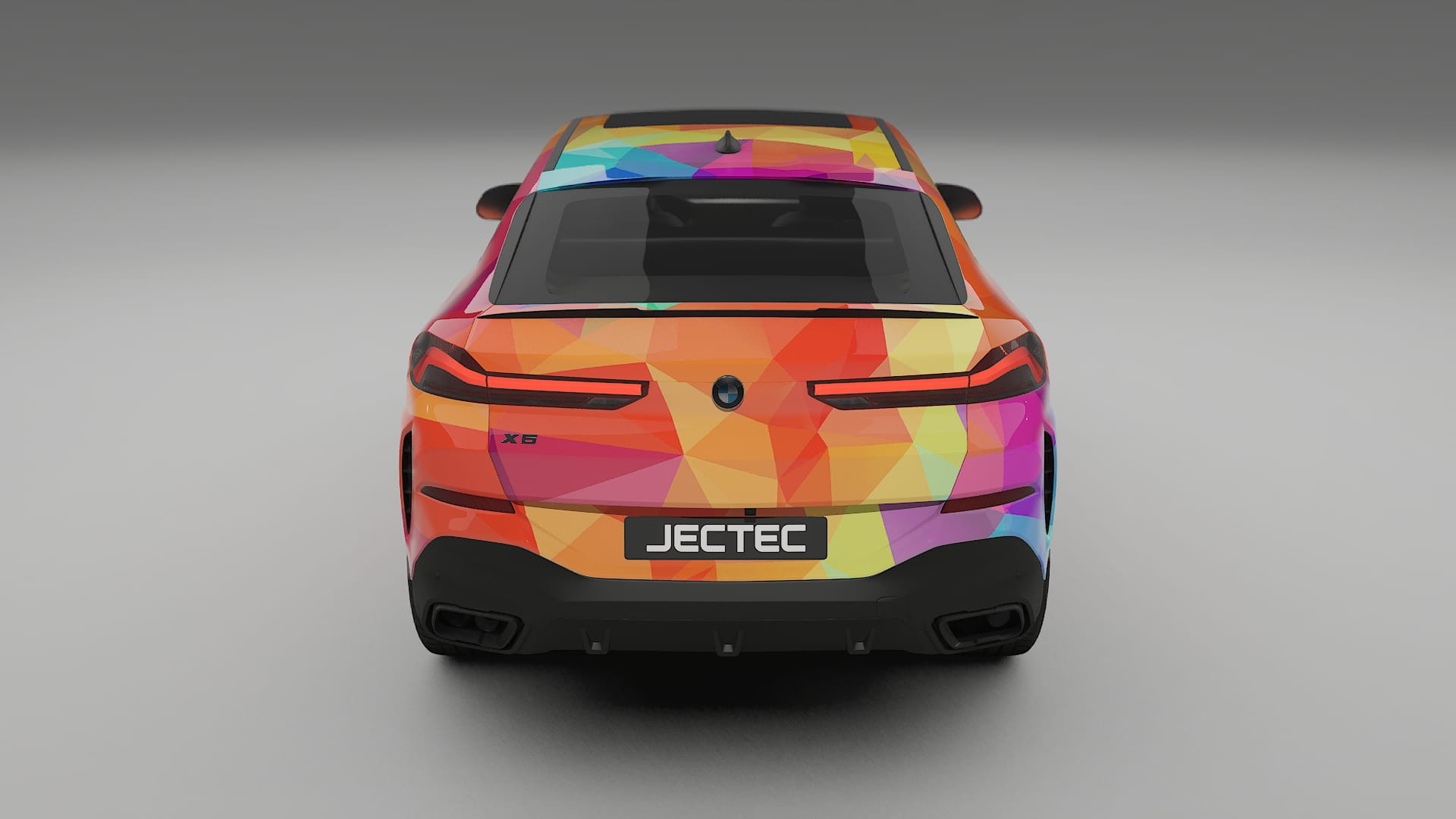 BMW X6 G06 F96 VECTOR VIBE Designed Wrap PPF Kit – Printable Polyurethane Film