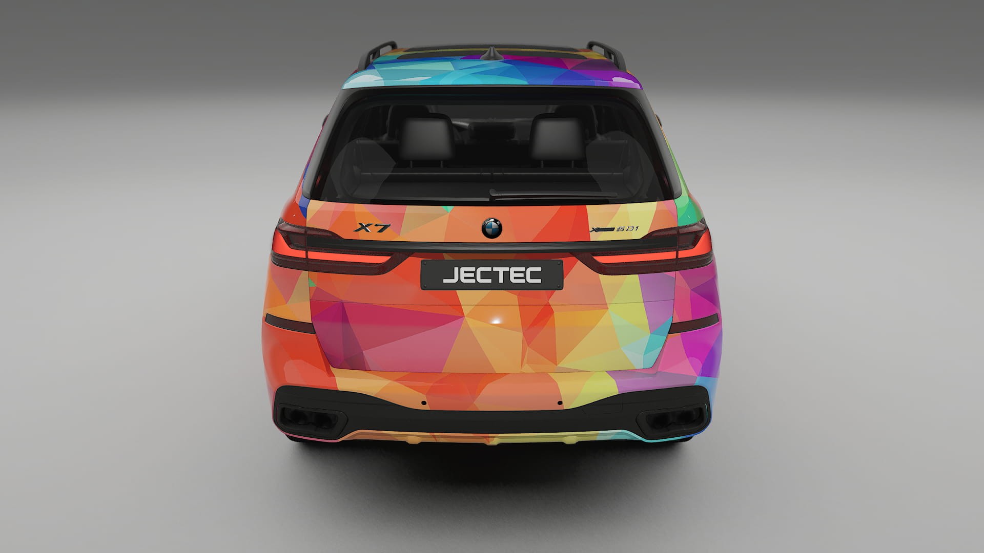 BMW X7 M G07 VECTOR VIBE Designed Wrap PPF Kit – Printable Polyurethane Film