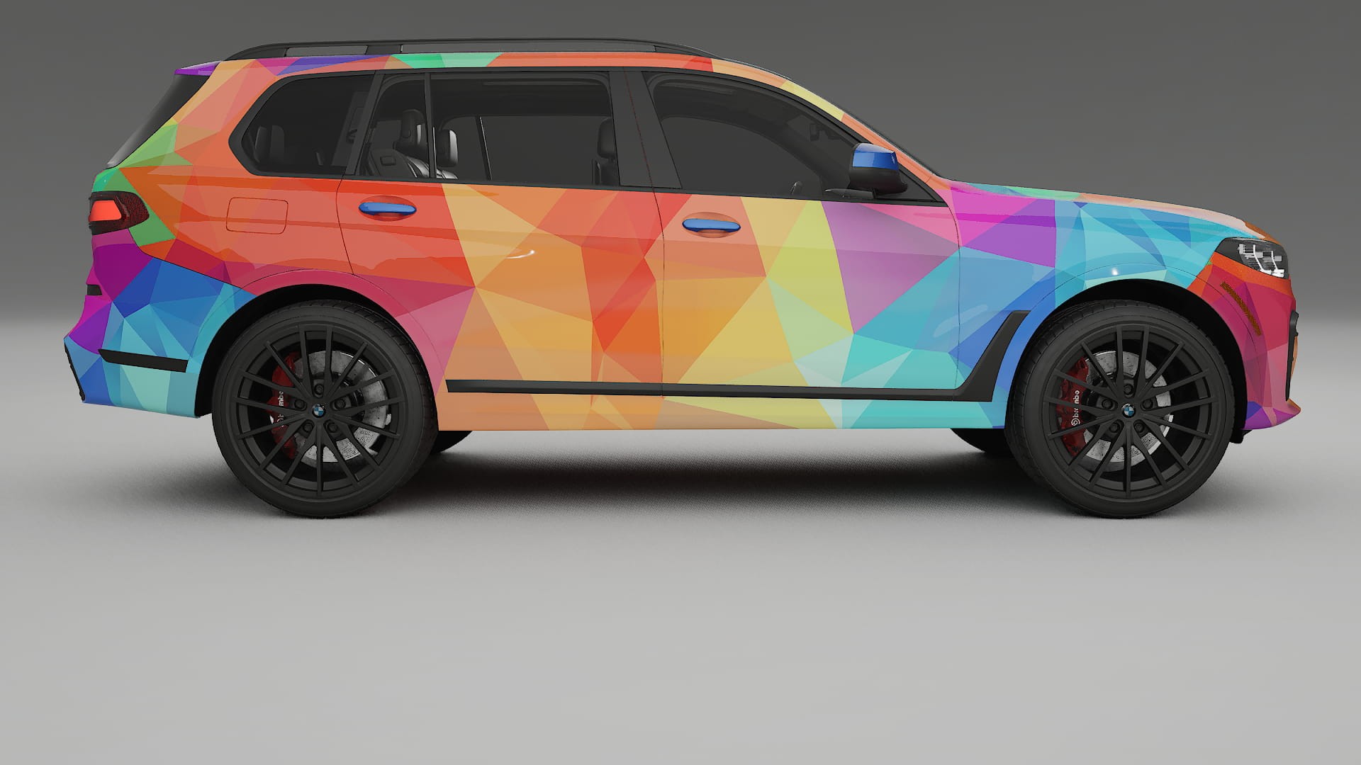 BMW X7 M G07 VECTOR VIBE Designed Wrap PPF Kit – Printable Polyurethane Film