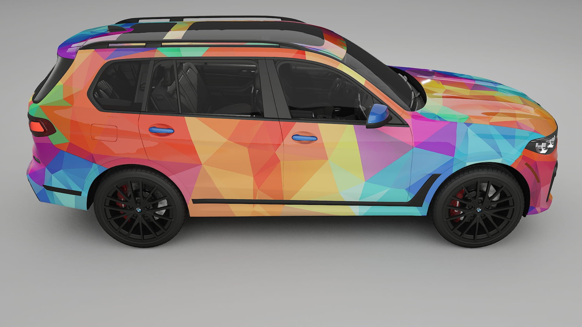 BMW X7 M G07 VECTOR WIBE Designed Wrap PPF Kit – Printable Polyurethane Film