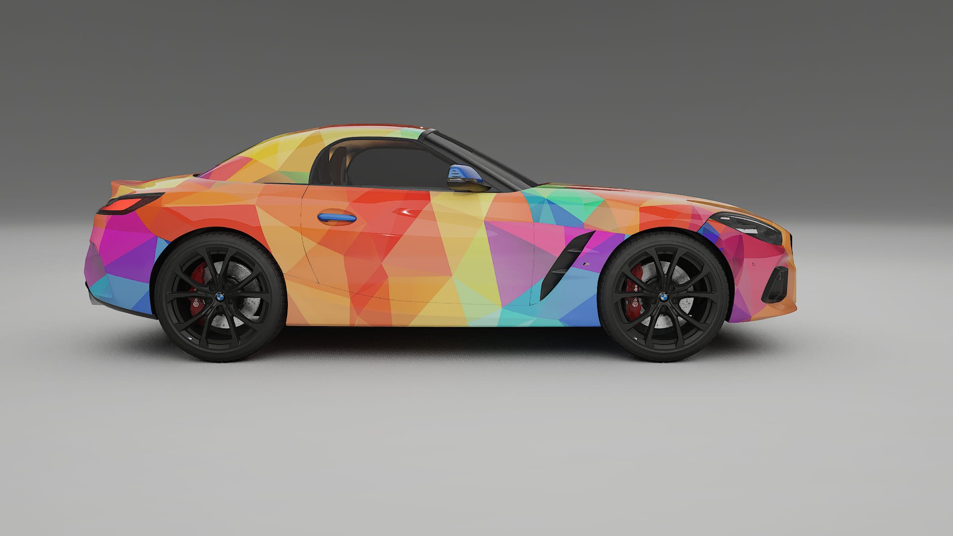 BMW Z4 G29 VECTOR VIBE – Design-Wrap PPF-Kit aus bedruckbarer Polyurethanfolie