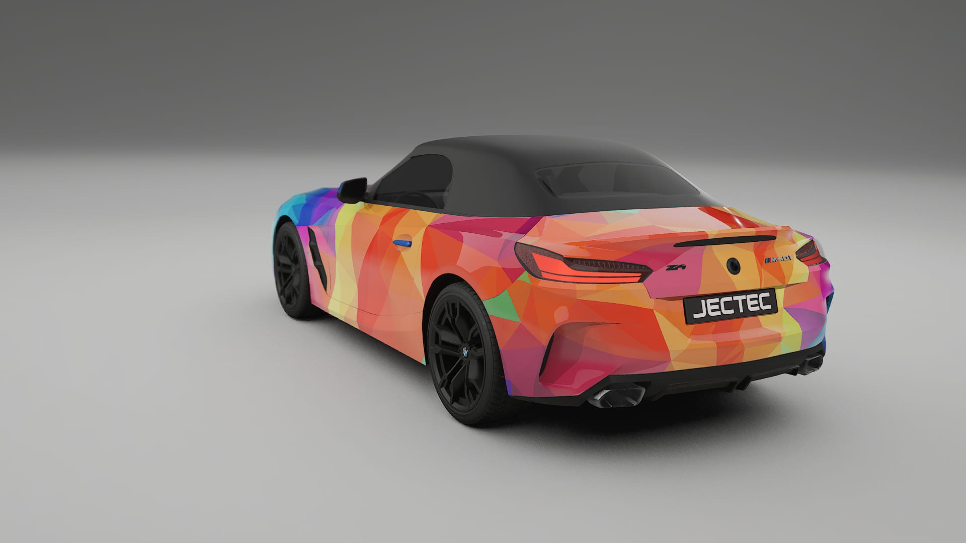 BMW Z4 G29 M40i First edition roadster VECTOR VIBE – Design-Wrap PPF-Kit aus bedruckbarer Polyurethanfolie