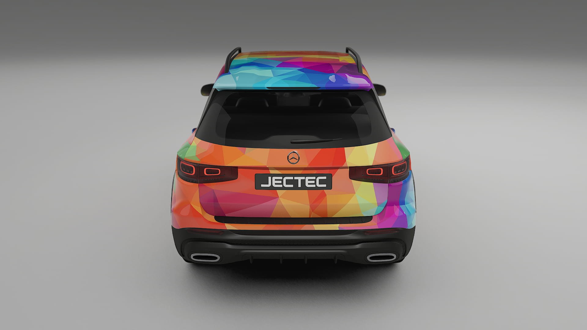 Mercedes AMG GLB VECTOR VIBE – Design-Wrap PPF-Kit aus bedruckbarer Polyurethanfolie