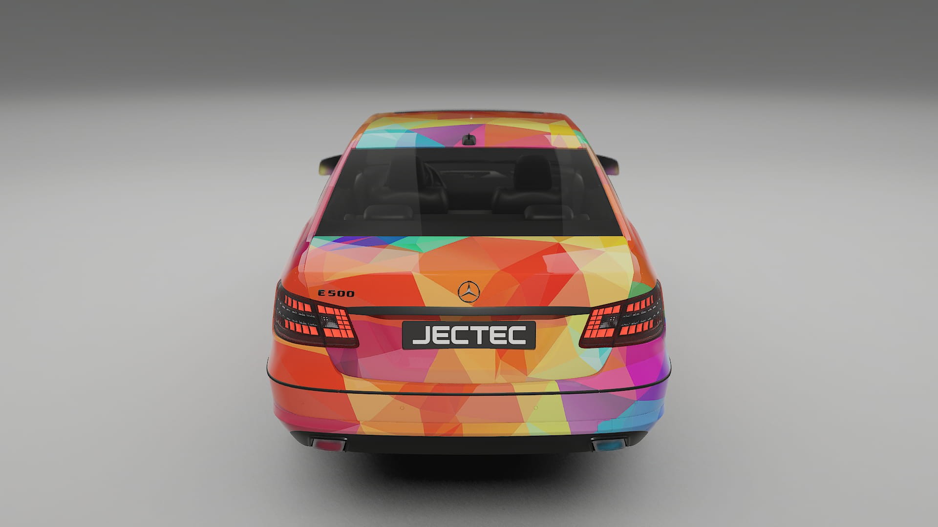 Mercedes E-class Sedan W212 Prefacelift pre-LCI VECTOR VIBE – Design-Wrap PPF-Kit aus bedruckbarer Polyurethanfolie