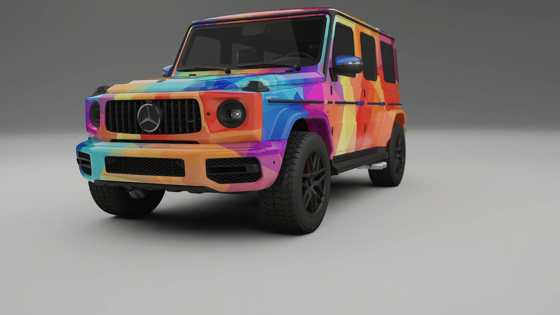 Mercedes G63 AMG W463A VECTOR WIBE Designed Wrap PPF Kit – Printable Polyurethane Film