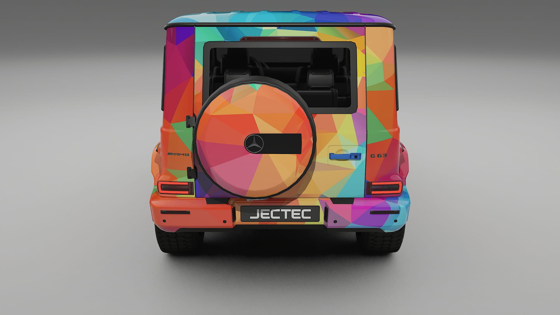 Mercedes G63 AMG W463A VECTOR VIBE Designed Wrap PPF Kit – Printable Polyurethane Film