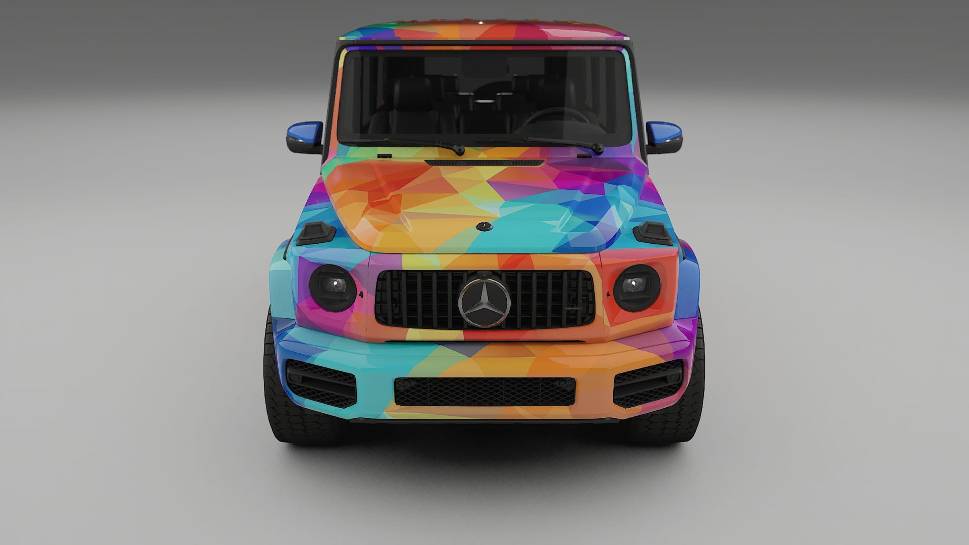 Mercedes G63 AMG W463A VECTOR VIBE Designed Wrap PPF Kit – Printable Polyurethane Film