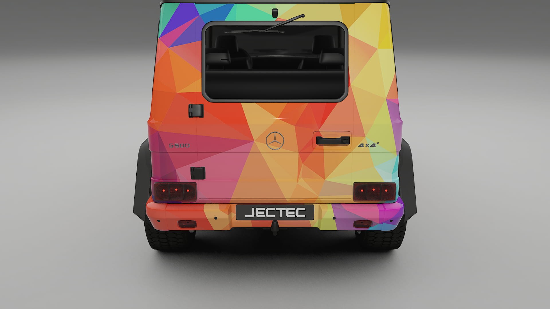 Mercedes G-class 4x4 W463 VECTOR WIBE Designed Wrap PPF Kit – Printable Polyurethane Film