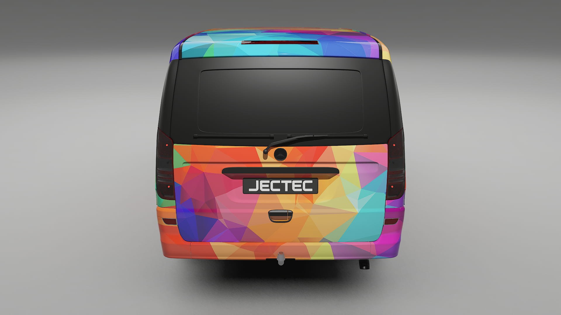 Mercedes Viano Extralong W439 Facelift LCI VECTOR WIBE Designed Wrap PPF Kit – Printable Polyurethane Film