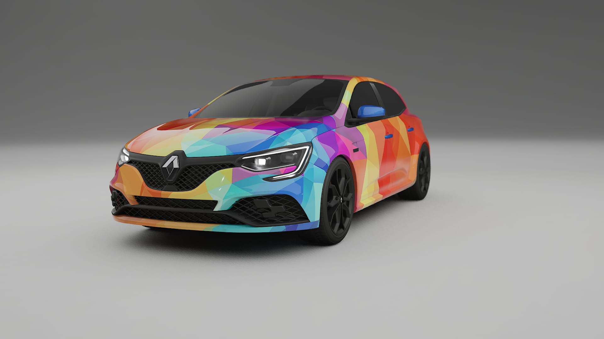 Renault Megane RS IV VECTOR WIBE Designed Wrap PPF Kit – Printable Polyurethane Film