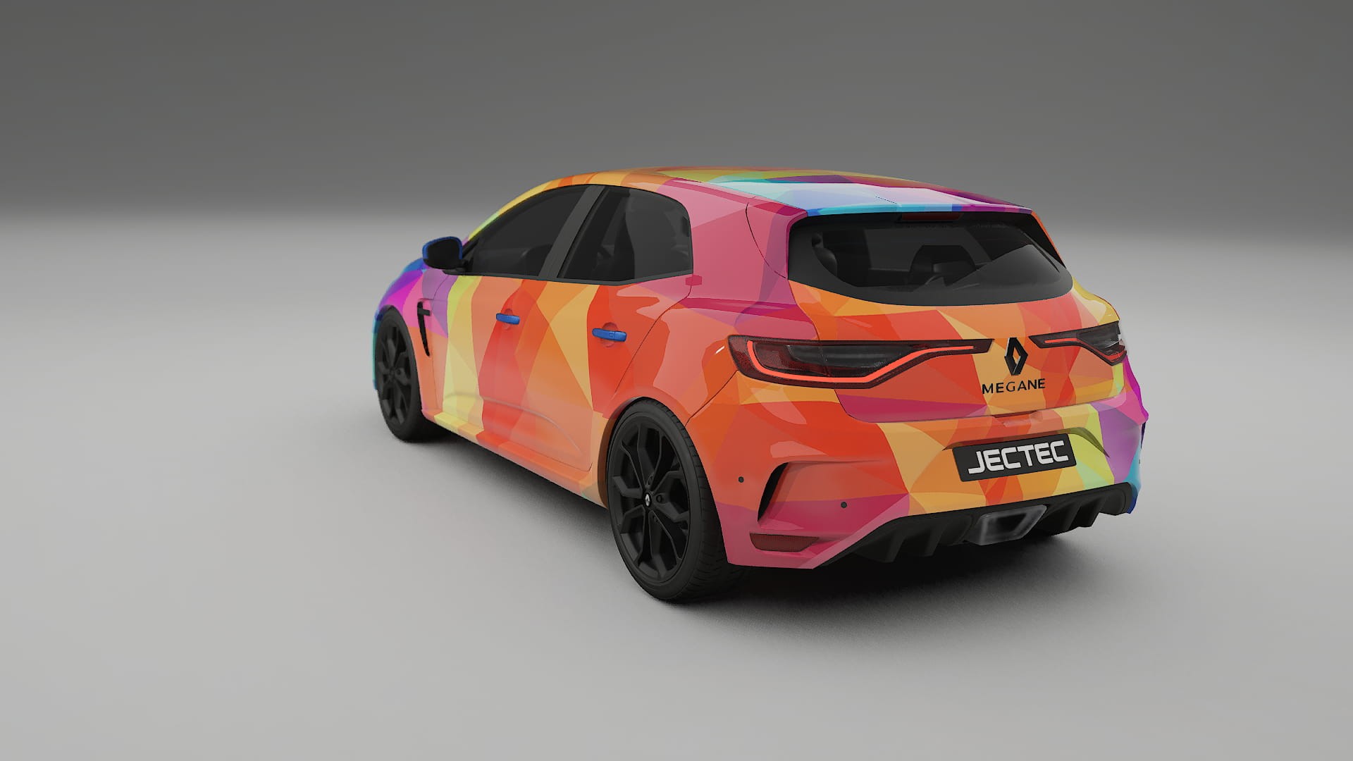 Renault Megane RS IV VECTOR WIBE Designed Wrap PPF Kit – Printable Polyurethane Film