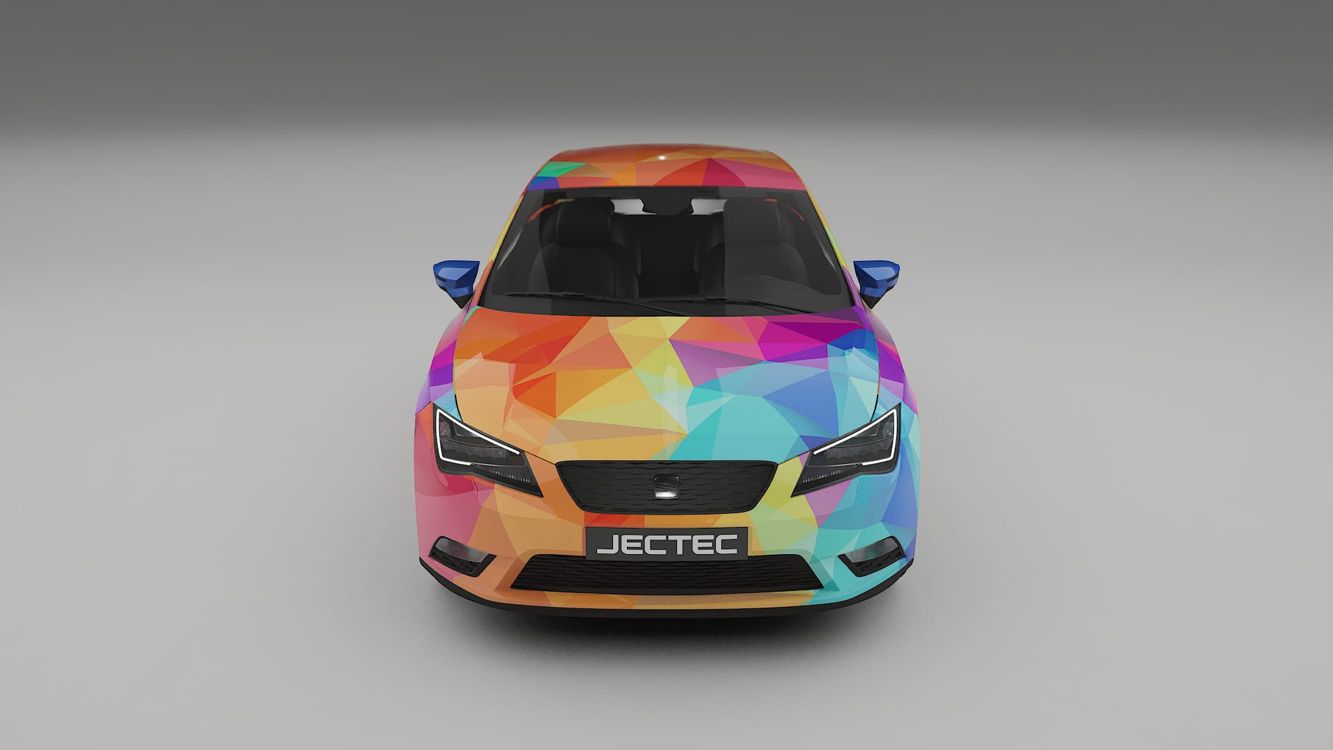 Seat Leon FR 5F VECTOR WIBE Designed Wrap PPF Kit – Printable Polyurethane Film