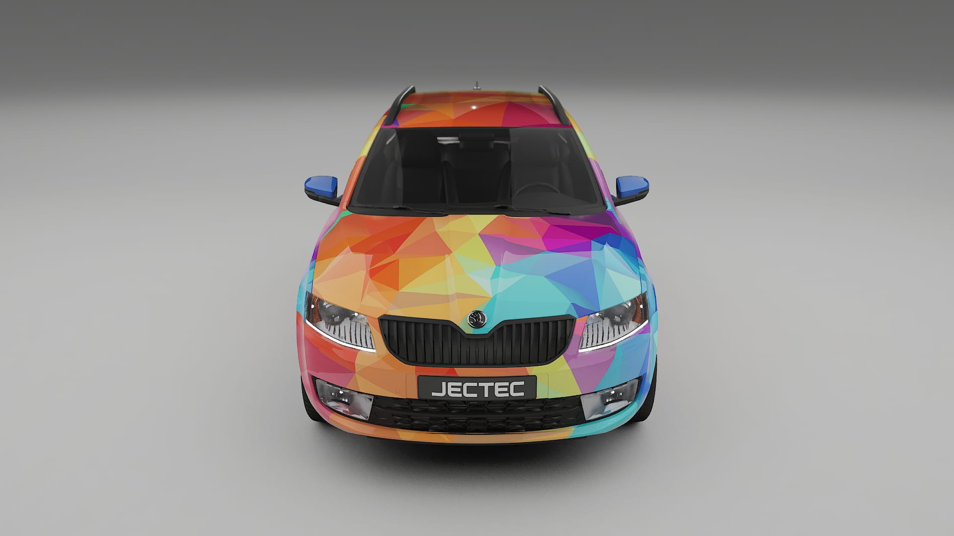 Škoda Octavia combi 5E VECTOR WIBE Designed Wrap PPF Kit – Printable Polyurethane Film
