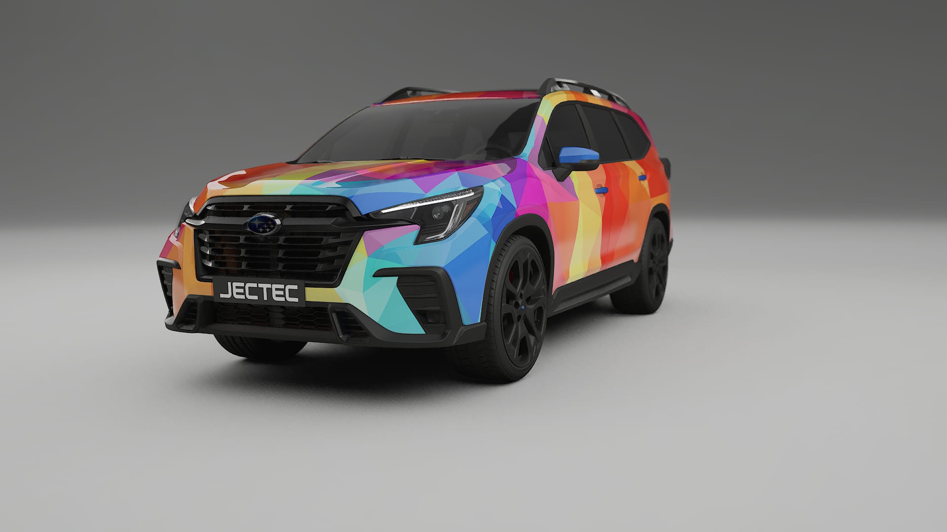 Subaru Ascent BT facelift LCI VECTOR VIBE Designed Wrap PPF Kit – Printable Polyurethane Film