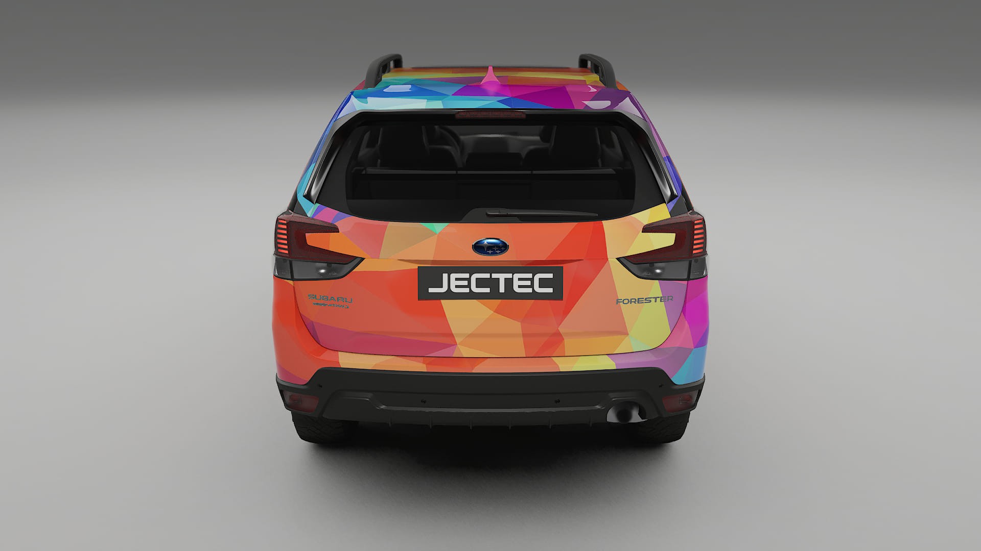 Subaru Forester V SK facelift LCI VECTOR VIBE – Design-Wrap PPF-Kit aus bedruckbarer Polyurethanfolie