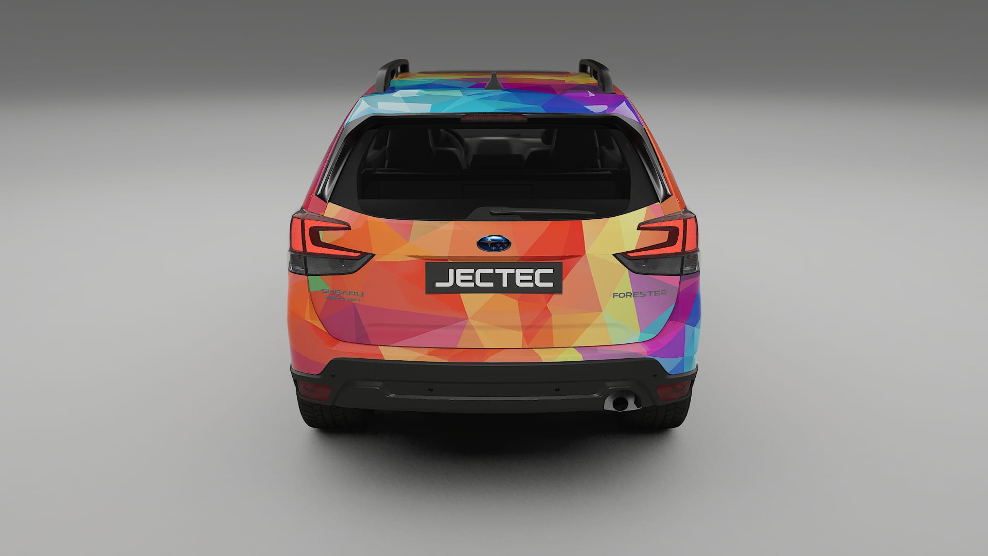 Subaru Forester V SK prefacelift pre-LCI VECTOR VIBE – Design-Wrap PPF-Kit aus bedruckbarer Polyurethanfolie