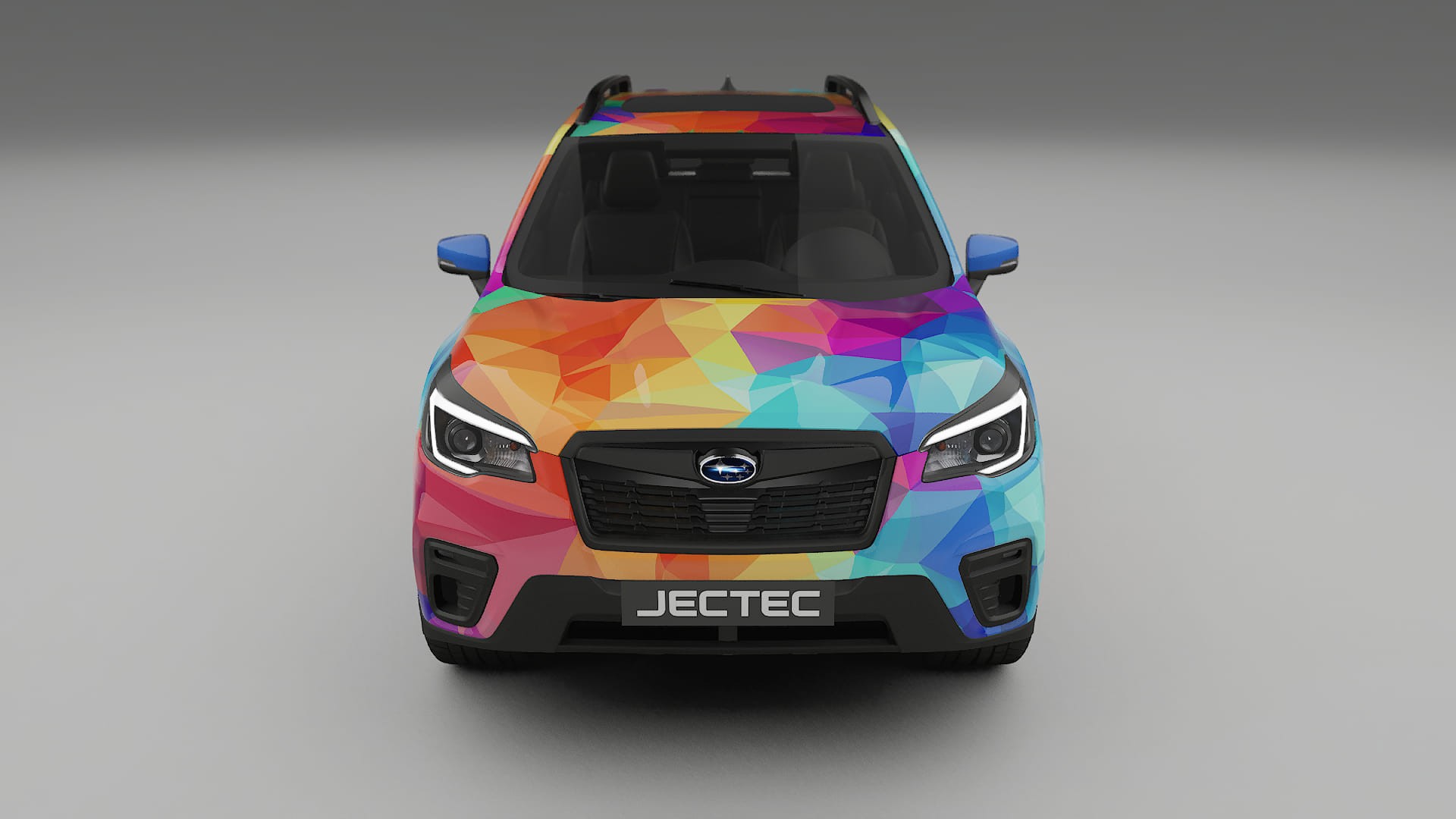 Subaru Forester V SK prefacelift pre-LCI VECTOR VIBE – Design-Wrap PPF-Kit aus bedruckbarer Polyurethanfolie
