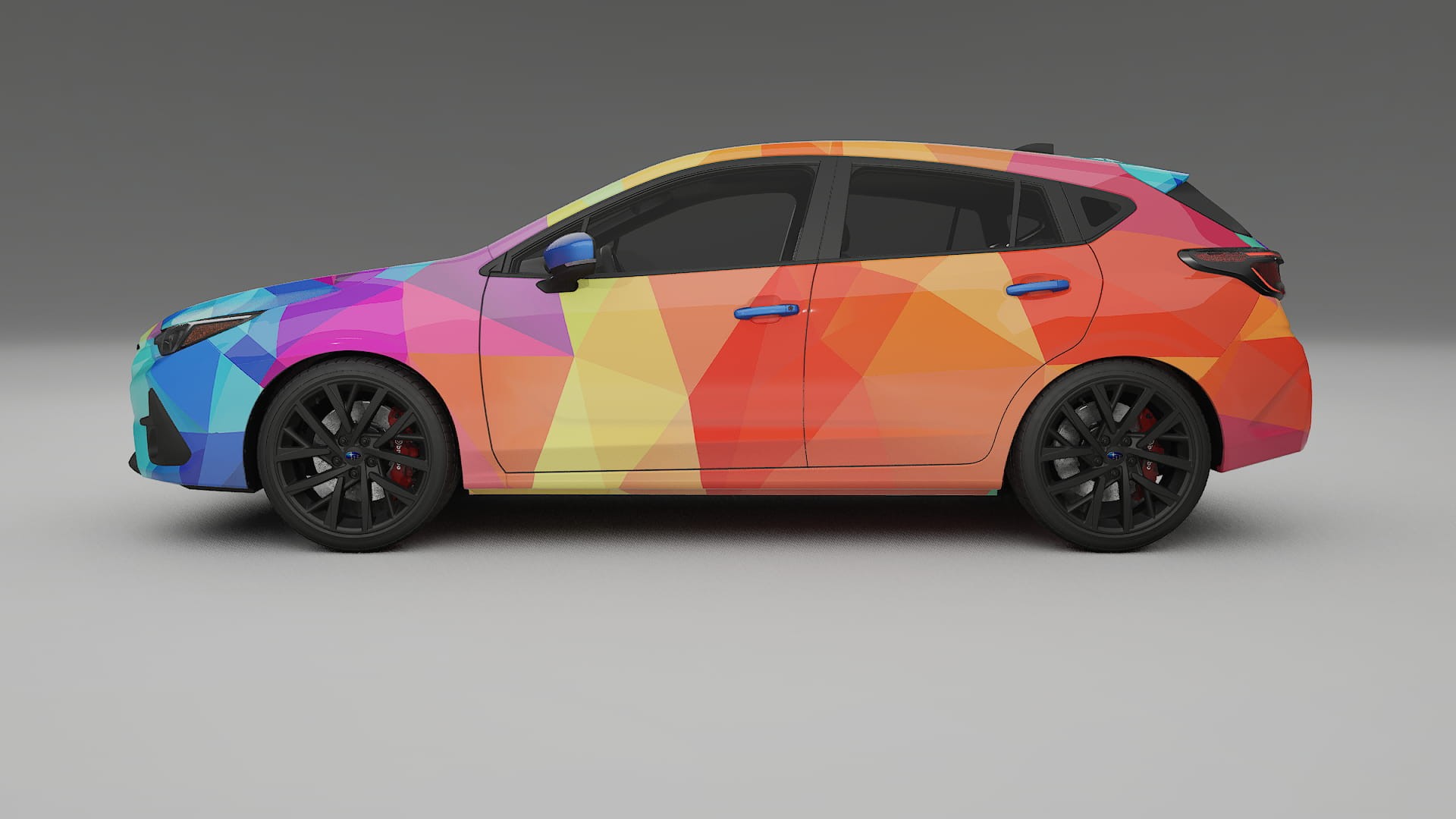 Subaru Impreza GU VECTOR VIBE Designed Wrap PPF Kit – Printable Polyurethane Film